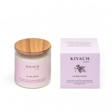 Свеча ароматическая три фитиля Белые ночи Kivach aroma